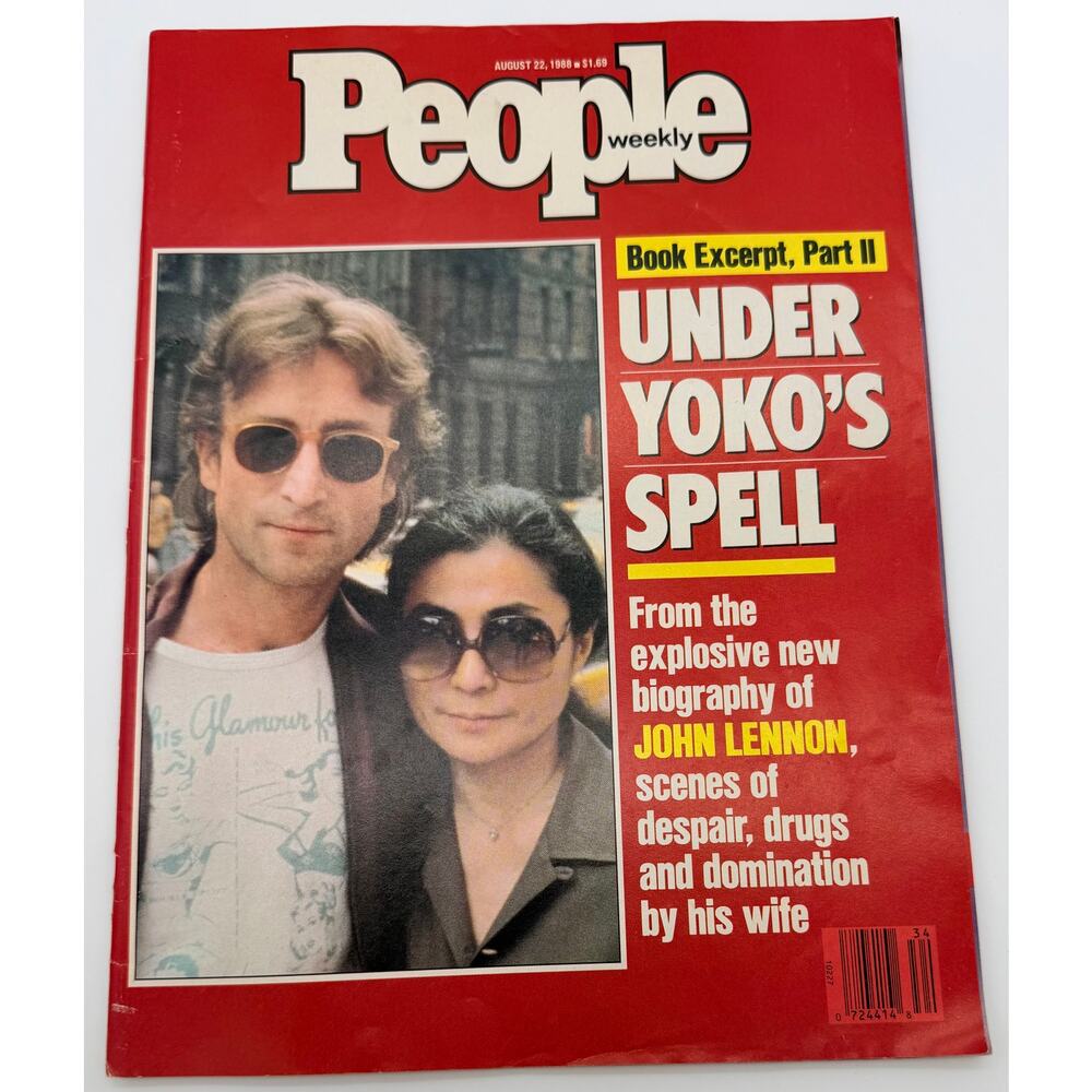 People‎ August 22 1988 Yoko Ono John Lennon